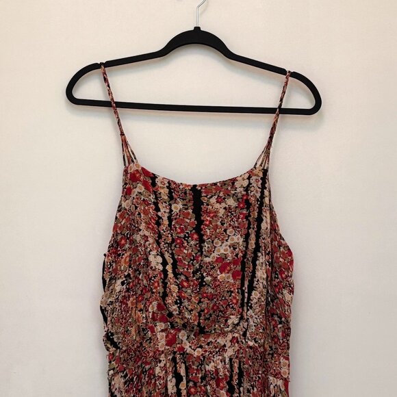 FREE PEOPLE sleeveless maxi floral dress S 4/6 - Picture 3 of 7
